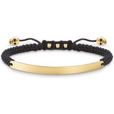 Thomas Sabo Skull Bracelet - Gold/Black