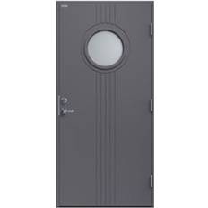 Diplomat Gullan Ytterdörr Klarglas S 6502-B H (90x210cm)