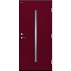 Diplomat Maj Ytterdörr Klarglas S 5040-R V (90x210cm)