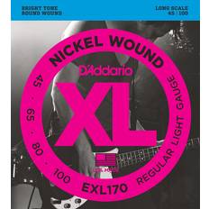 D'Addario EXL170 Corde Basso