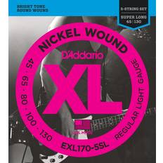 D'Addario EXL170-5SL Cuerdas de bajo