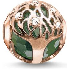 Thomas Sabo Karma Bead Tree Of Life Charm - Rose Gold/Aventurine