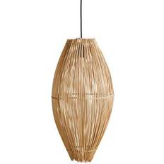 Lampa bambu Muubs Fishtrap Pendellampa ∅ 35cm