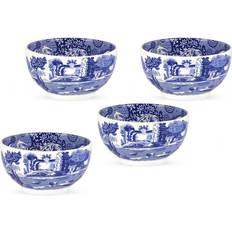 Lavado a mano Cuencos de sopa Spode Blue Italian Cuenco de sopa 10.5cm 4pcs