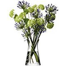 Flower Mixed Bouquet Vase Clear