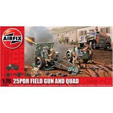 Airfix Schaalmodellen en modelsets Airfix 1/76 25PDR Field Gun And Quad