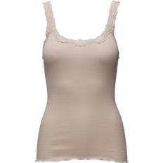 Rosemunde Round Neckline Silk Top - Cacao