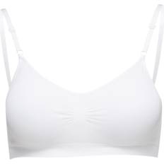 Comfort Bra Spaghetti Straps - White