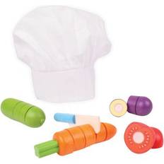 Kitchen Toys sale Bigjigs Cutting Vegetables Chef Set