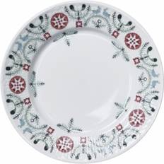 Louise Adelborg Platos Rörstrand Swedish Grace Winter 17 cm Blanco Plato de Postre 17cm