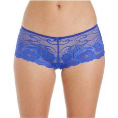 Camille Vibrant Floral Lace Boxer Short 2-pack - Blue