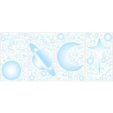 Celestial Stars & Planets Glow in the Dark Wall Decals