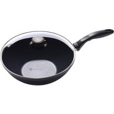 Lock till wokpanna 28cm Swiss Diamond Induction Non Stick med lock 28 cm