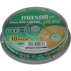 DVD-R 4.7GB 8x Spindle 10-Pack