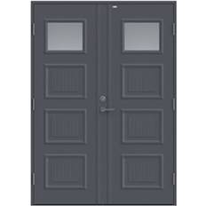 Diplomat Signe Ytterdörr Klarglas S 6502-B H (150x210cm)