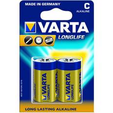 Baterías y Cargadores Varta 1x2 Longlife Extra Baby C Lr 14