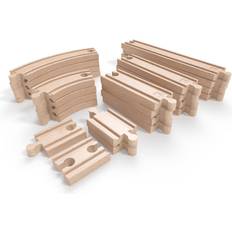 Madera Extensiones de Vía de Tren Hape Pack Súper Expansión Ferrocarril E3707