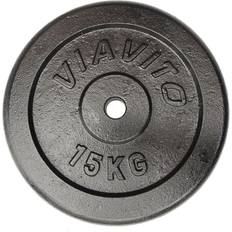 Viavito Cast Iron Standard Weight Plate 15kg