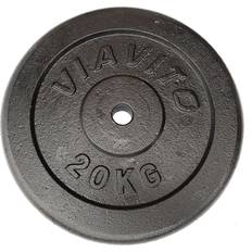 20kg plates Viavito Cast Iron Standard Weight Plates 20kg