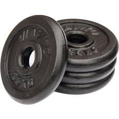 Viavito Cast Iron Standard Weight Plates 4x1.25kg