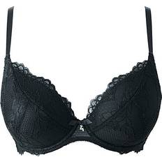 Viscose Bras Gossard Superboost Plunge Lace Bra - Black