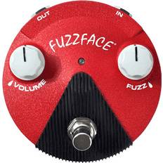 Rød Effektenheder Dunlop FFM6 Band Of GYPSYS Fuzz Face MIni Distortion