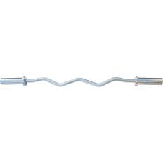 DKN Olympic EZ Curl Chrome Barbell Bar 8.3kg