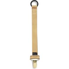 Natur Napphållare Elodie Details Exclusive Collection Leather Pacifier Clip Nude