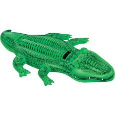 Animale Sport acquatici Intex Inflatable Giant Floating Ride On Crocodile