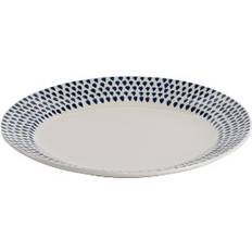 Nkuku Indigo Drop Dinner Plate 28cm