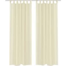 Cortinas vidaXL Transparent 140x245cm