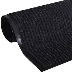 90.0 cm Entrance Mats vidaXL PVC Black cm