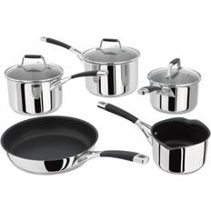 Stainless Steel Cookware Sets Stellar 5000 Cookware Set with lid 5 Parts