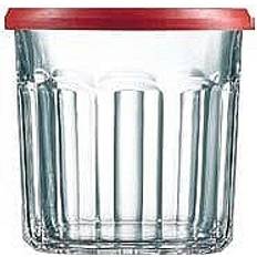Luminarc Red Top Kitchen Container 6pcs 0.5L