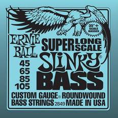 Accessoires Musicaux Ernie Ball 2849 Slinky Super Long Scale Cordes de basses