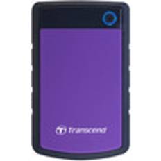 2.5" - Externe - HDD Disques durs Transcend StoreJet 25H3 4 To Violet Disque dur externe