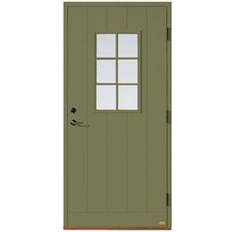 Leksandsdörren Insjön Ytterdörr Cotswoldglas S 5020-G70Y H (100x200cm)