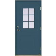 Leksandsdörren Hjortnäs Ytterdörr Cotswoldglas S 6020-B V (100x210cm)