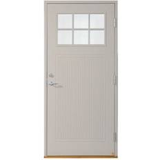 Leksandsdörren Västannor Ytterdörr Klarglas S 0502-Y50R H (90x200cm)