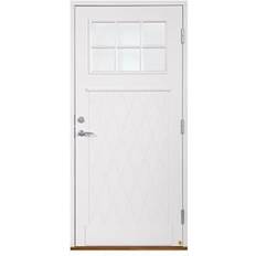 Leksandsdörren Smedby Ytterdörr Klarglas S 0502-Y V (90x210cm)