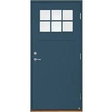 Leksandsdörren Smedby Ytterdörr Klarglas S 6020-B H (90x210cm)