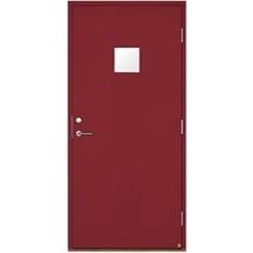Leksandsdörren Lindberg Ytterdörr Klarglas S 4050-R H (90x200cm)