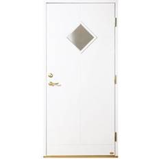 Leksandsdörren Olsnäs Ytterdörr Klarglas S 0502-Y H (100x210cm)