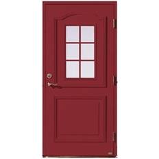 Leksandsdörren Sollerö Ytterdörr Cotswoldglas S 4050-R H (90x210cm)