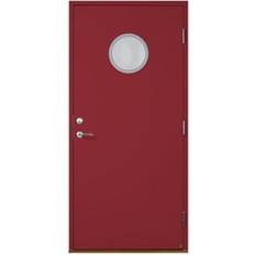 Leksandsdörren Lugnet Ytterdörr Klarglas S 4050-R V (90x210cm)