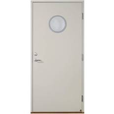 Leksandsdörren Lugnet Ytterdörr Klarglas S 0502-Y50R V (100x210cm)