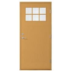 Leksandsdörren Västannor Ytterdörr Klarglas S 2040-Y20R V (90x210cm)