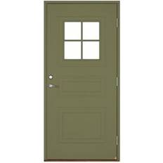 Leksandsdörren Rosen Ytterdörr Klarglas S 5020-G70Y V (90x210cm)