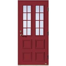 Leksandsdörren Glasmästeri Ytterdörr Klarglas S 4050-R V (90x200cm)