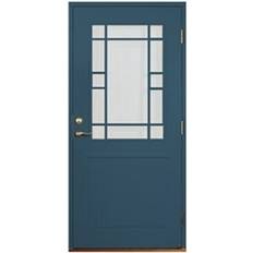 Leksandsdörren Källberget Ytterdörr Klarglas S 6020-B V (90x210cm)
